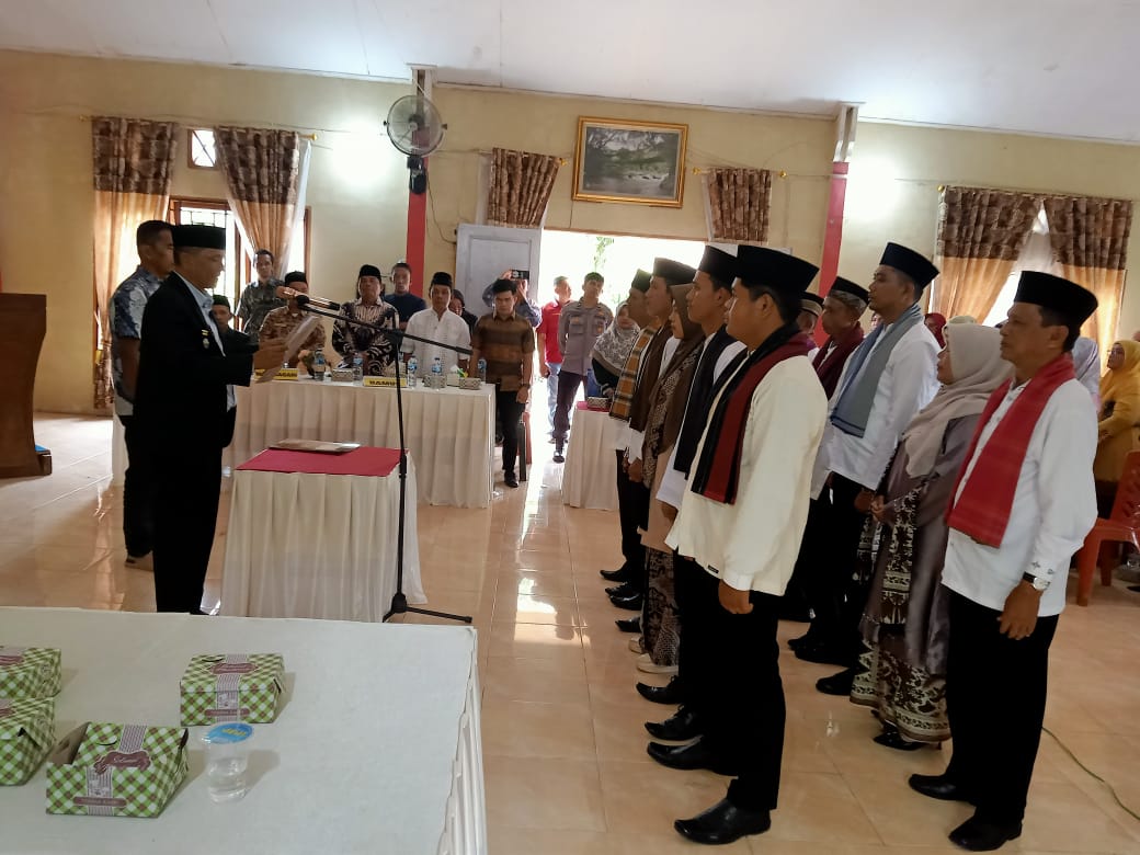 Pelantikan BAMUS Nagari Puluik-Puluik Selatan dan Limau Gadang Pancuang Taba